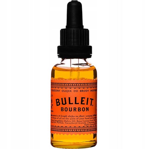 Olejek do brody PAN DRWAL Bulleit X Bourbon 30 ml zdjęcie 1