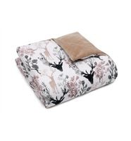 Kocyk Dwustronny Bambus/Velvet - JELONKI JASNE