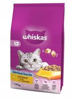 Whiskas 1,75kg sterilise sucha karma dla kota kurczak