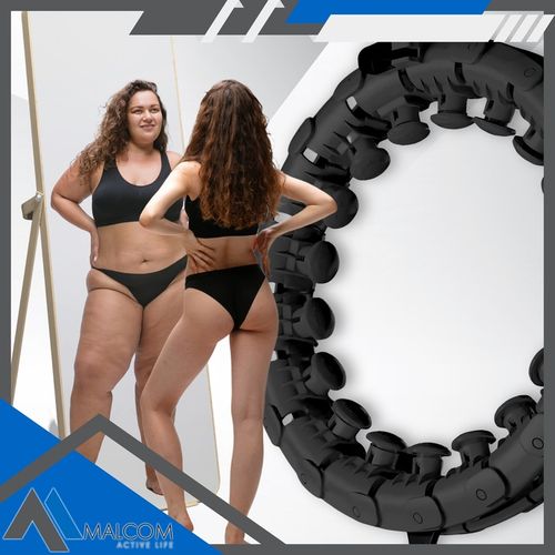 HULA HOP ODCHUDZAJĄCE Z OBCIĄZENIEM WYPUSTKI MASAŻER METALOWE ŁOŻYSKA SMART na Arena.pl