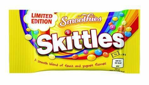 SKITTLES Draże Smoothie Żółte 38g zdjęcie 1