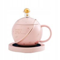 KUBEK do herbaty PODGRZEWACZ USB Łyżka Kabel PREZENT Kubek Świąteczny Kubki