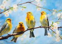 Plakat 18x13cm Wiosenne Pogwizdy