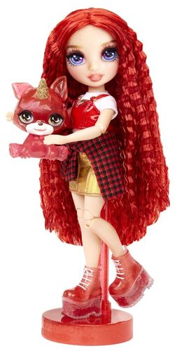 Classic Rainbow Fashion Doll - Ruby (czerwony) na Arena.pl