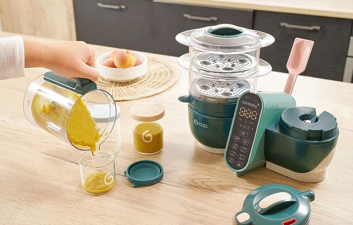 BABYMOOV 6W1 ROBOT KUCHENNY DO GOTOWANIA ZDROWEJ POSIŁKÓW DLA DZIECI 500W zdjęcie 14