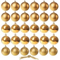 Bombki choinkowe na choinkę zestaw 30 szt.
