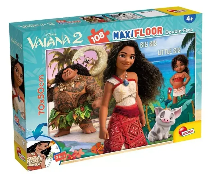 Puzzle Maxifloor 108 Vaiana 2 zdjęcie 1