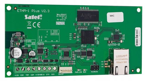 ETHM-1 Plus Ethernetowy moduł komunikacyjny SATEL na Arena.pl