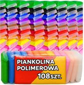 108 sztuk - MASA PLASTYCZNA MAGIC PIANKOLINA Miękka 36 KOLORÓW
