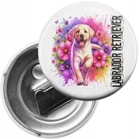 Magnes na lodówkę z otwieraczem PIES PSY PIESEK RASA LABRADOR RETRIEVER