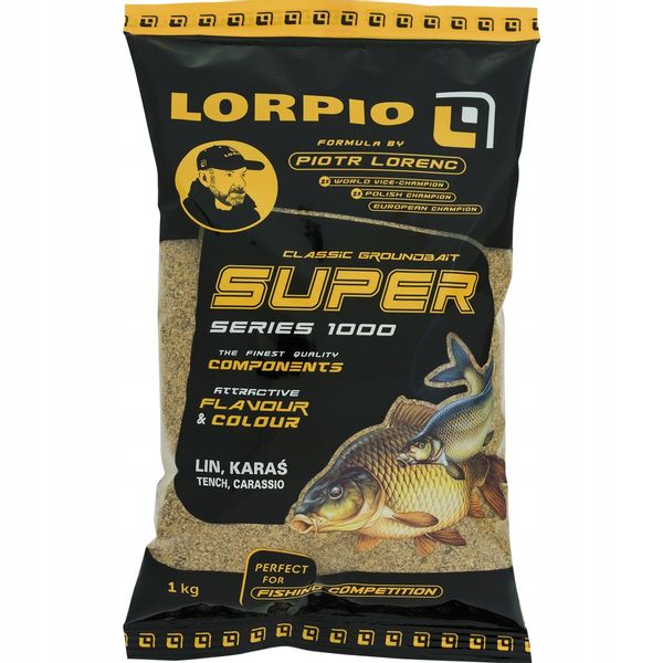 Zanęta Lorpio Super Lin,Karaś 1000g zdjęcie 1