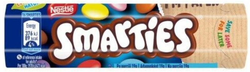 NESTLE CUKIERKI SMARTIES TUBA 38G zdjęcie 1