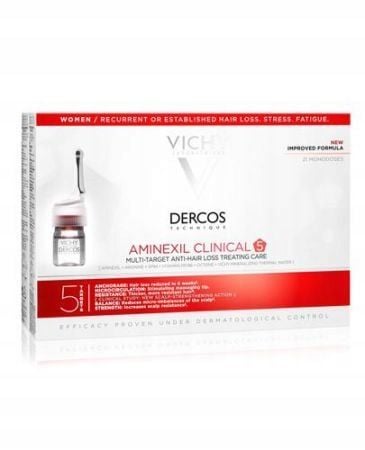 VICHY AMINEXIL CLINICAL 5 dla kobiet 21 ampułek zdjęcie 1