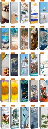 Naklejka Okleina Fototapeta na lodówkę 195cm na Arena.pl