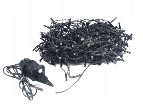 ZEWNĘTRZNE LAMPKI CHOINKOWE 1000 LED GĘSTE 50m KOLOROWE + FLESZ na Arena.pl
