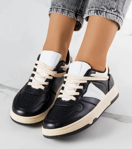 Czarne damskie sneakersy Marcella 40 na Arena.pl