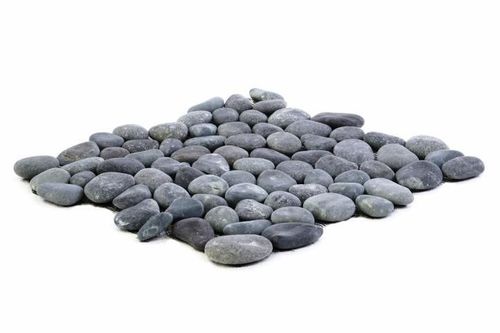 Mozaika z naturalnych kamieni ozdobnych Garth na siatce szara 1 m2 na Arena.pl