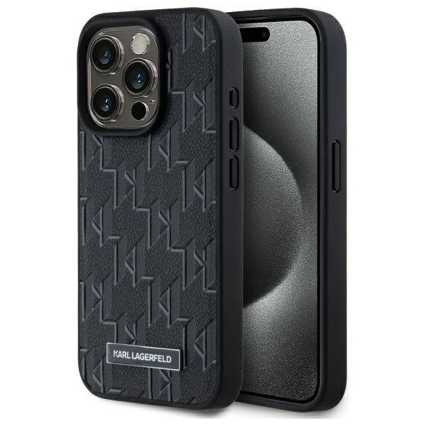 Etui Karl Lagerfeld do iPhone 15 Pro, Czarny, MagSafe zdjęcie 1