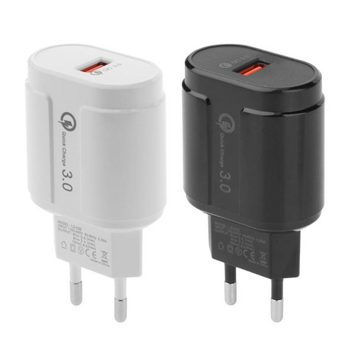 SZYBKA ŁADOWARKA BIAŁA QC 3.0A 1xUSB PC22 na Arena.pl
