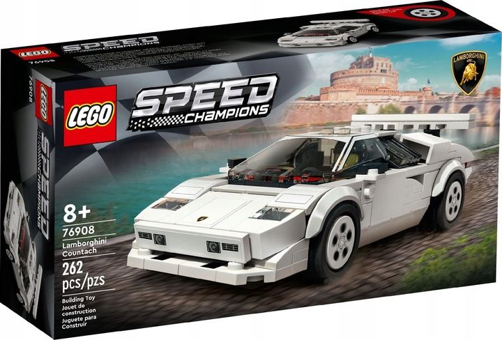 LEGO Speed Samochód Lamborghini Countach 76908 zdjęcie 3