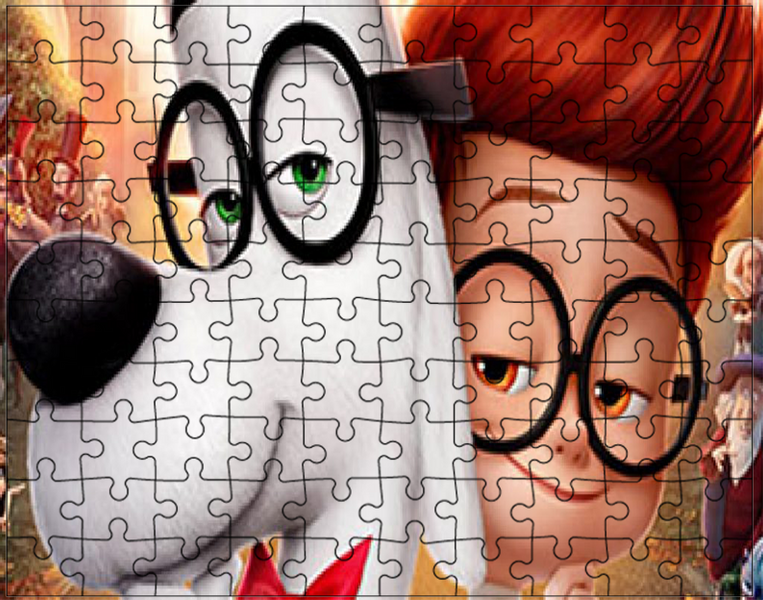 Puzzle Pan Peabody i Sherman zdjęcie 1