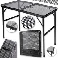 STÓŁ STOLIK CATERINGOWY TURYSTYCZNY składny REGULOWANY ALUMINIOWY 80x40 cm