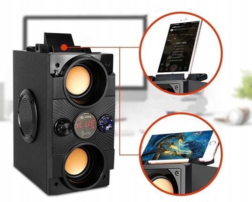 PRZENOŚNY GŁOŚNIK BLUETOOTH BEZPRZEWODOWY 4000mAH na Arena.pl