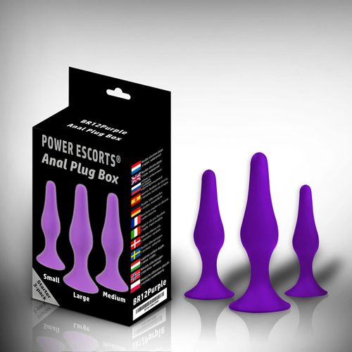 Plug - Anal Plug Box 3 pack purple na Arena.pl