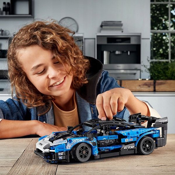 KLOCKI LEGO TECHNIC MCLAREN SENNA GTR SAMOCHÓD AUTO PREZENT zdjęcie 9