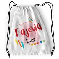 Plecak Dla Kasi Sportowy Szkolny Worek Torba Z Nadrukiem Ze Zdjęciem