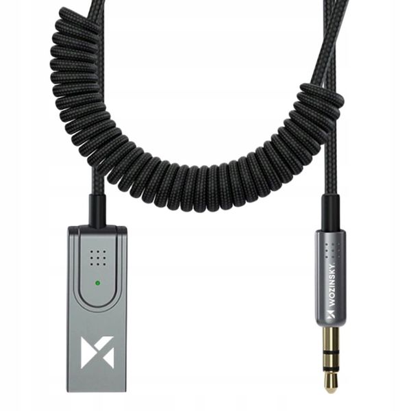 TRANSMITER BLUETOOTH FM SAMOCHODOWY ODBIORNIK AUDIO ADAPTER DO AUX USB zdjęcie 3