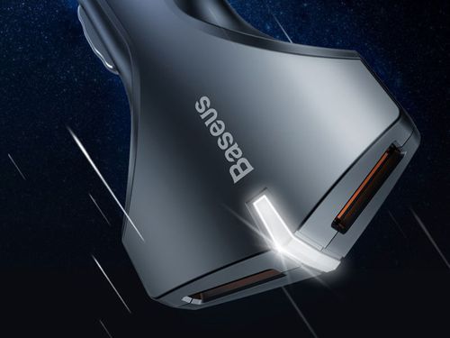 Baseus ładowarka samochodowa 2x USB QC 3.0 Rocket na Arena.pl