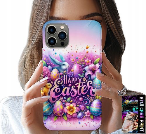 ETUI DO IPHONE 12 PRO MAX - WESOŁEGO JAJKA, WIELKANOC, PISANKI JAJKA na Arena.pl