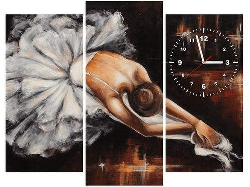 90CM 70 ZEGAR 3 ELEM BALETNICA SCIENNY DRUK na Arena.pl