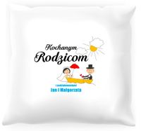 Poduszka personalizowana -  Podziękowania dla rodziców #11