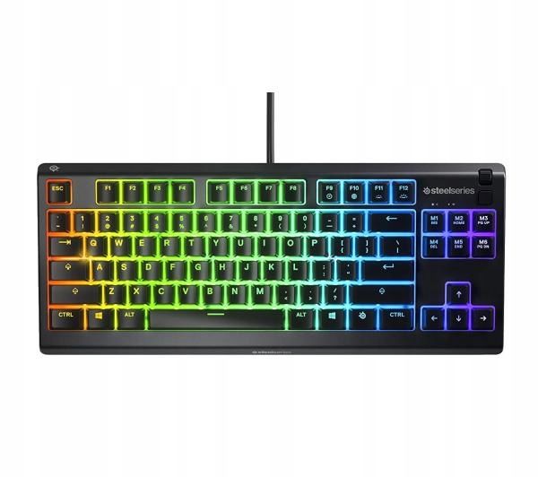 Klawiatura SteelSeries Apex 3 TKL RGB IP32 Gaming zdjęcie 1
