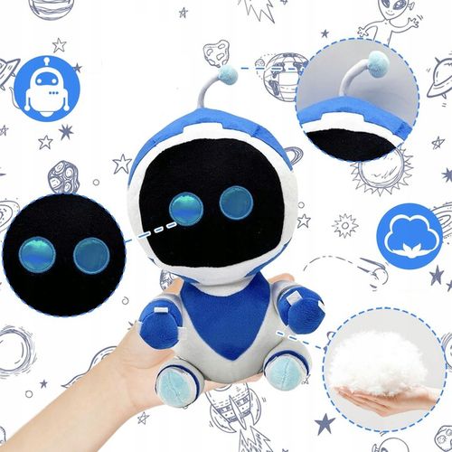 PLUSZOWA ZABAWKA ASTRO-BOT, PLUSZOWA ZABAWKA DLA DZIECI, PRZYTULANKA 30CM na Arena.pl