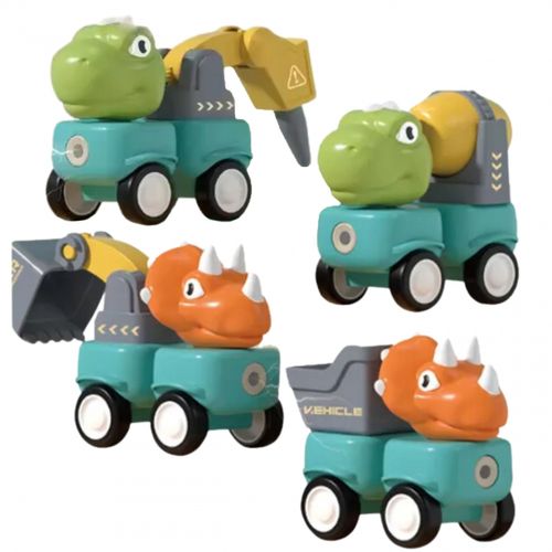 WOOPIE Klocki Magnetyczne Dinozaury Konstrukcyjne 84 el. na Arena.pl