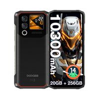 2X DOOGEE Blade 10 MAX, 8+12/256GB, 10300mAh, smartfon, czarny