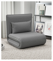 Fotel rozkładany szezlong z funkcją spania materac