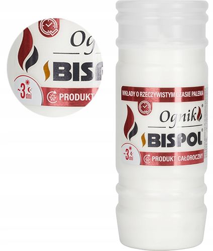 bispol - wkład zalewany ognik wp3 - 1 szt. na Arena.pl