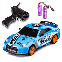 Samochód zdalnie sterowany HB Toys drift 4x4 2,4 GHz skala 1:24 niebieski