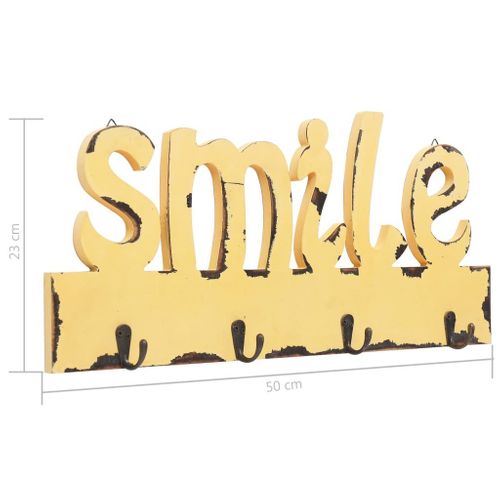 Wieszak ścienny SMILE 50x23cm VidaXL na Arena.pl