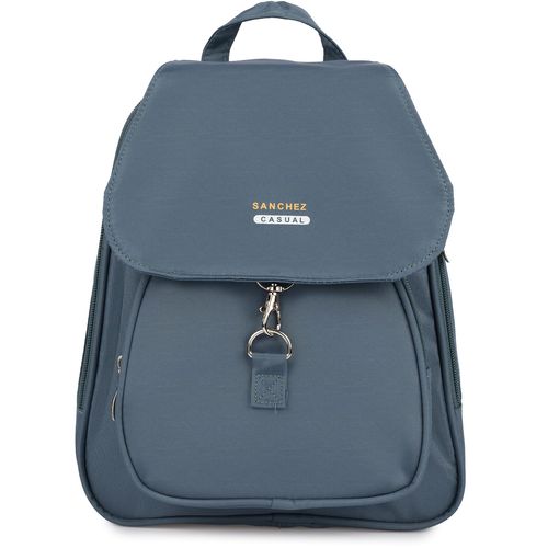 mały plecak z mikrofibry sanchez casual - szary na Arena.pl
