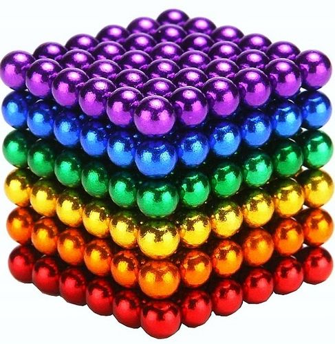 DUŻE KULKI MAGNETYCZNE 216 DZIECI 5MM ANTYSTRESOWE GRA KOLOROWE PREZENT XXL na Arena.pl