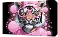 Obraz 60x40cm Ludzki Tygrys