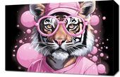 Obraz 60x40cm Ludzki Tygrys