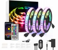 Taśma LED 30M RGB 5050 Bluetooth APLIKACJA ZESTAW