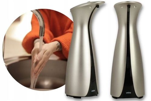 AUTOMATYCZNY DOZOWNIK MYDŁA W PŁYNIE OTTO UMBRA SREBRNY MATOWY 250ML na Arena.pl