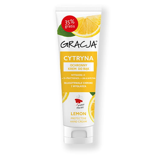 Gracja Cytrynowy krem do rąk ochronny - 100ml zdjęcie 1